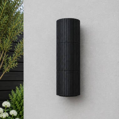 Edit Block Outdoor Up & Down Wall Light