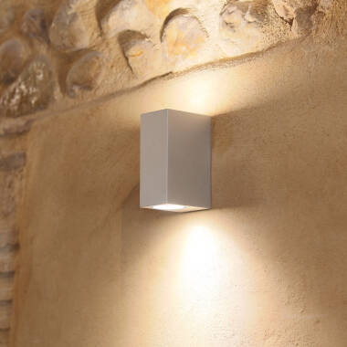 Edit Miseno Outdoor Up & Down Wall Light - Silver