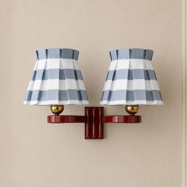 Image of Wisteria Boxie Twin Wall Light