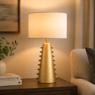 Khudi & Khora Saffron Table Lamp