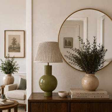 Image of Khudi & Khora Winslow Tall Table Lamp