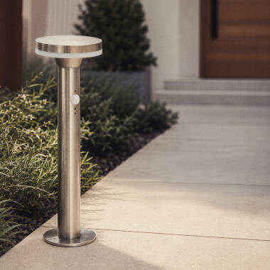 Helios 6W Warm White Solar LED Post Light with PIR Sensor