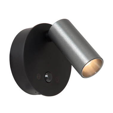 Lucide Toni USB Rechargeable LED Touch Reading Light with Motion Switch