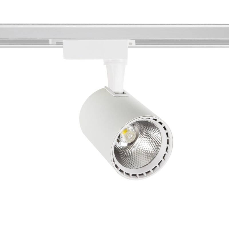 Image of Single Circuit 20W Cool White LED Track Light Bron