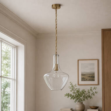 Westport Lexington Glass Ceiling Pendant Light