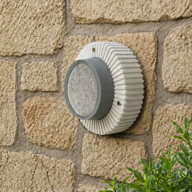 Edit Coastal Dune Outdoor Flush Wall Light