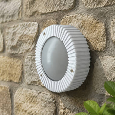 Image of Edit Coastal Cowrie Outdoor Flush Wall Light
