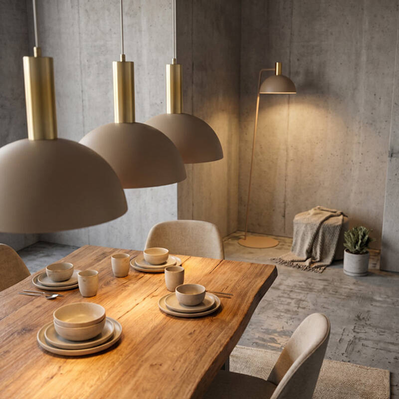 Image of Edit Vitrum Gold Ceiling Pendant Light