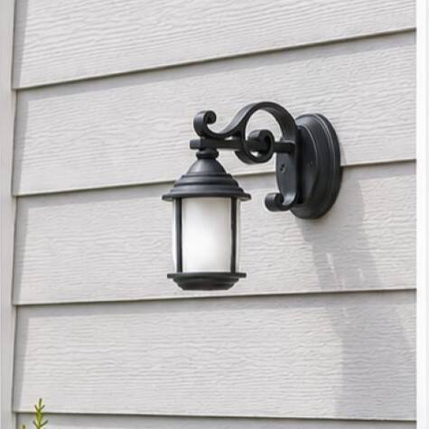 Image of Edit Coastal Troon Outdoor Lantern Wall Light