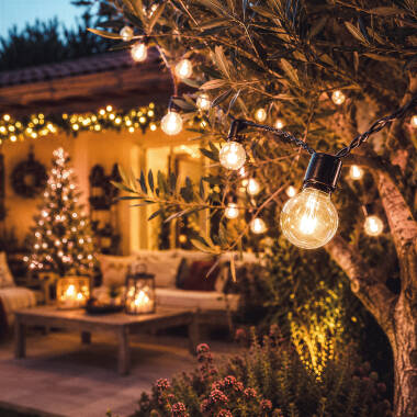 Image of 2M Suri Nikola Solar LED Festoon Lights
