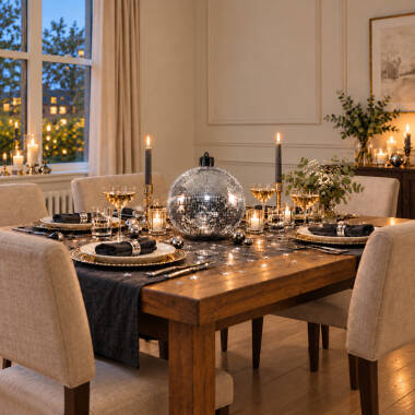 Image of Edit Disco Ball Ceiling Pendant Light With Plug