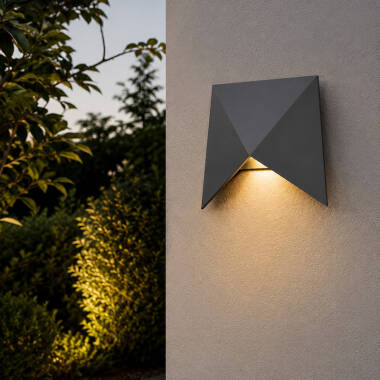 Edit Hex CCT LED Outdoor Wall Light