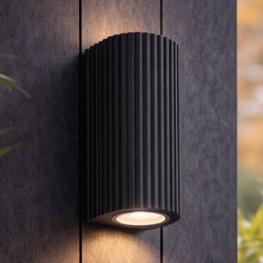 Edit Lotus LED Outdoor Up & Down Wall Light