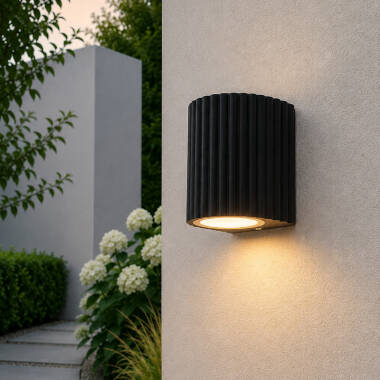 Edit Lotus LED Outdoor Wall Light
