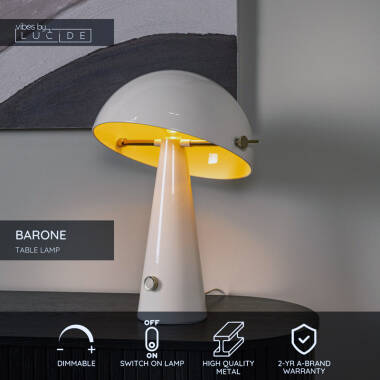 Image of Lucide Barone Touch Table lamp