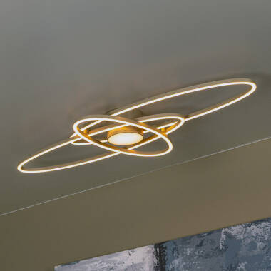 Image of Lucide Galactica CCT LED Flush Ceiling Light