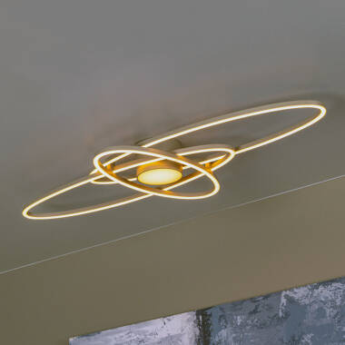 Image of Lucide Galactica CCT LED Flush Ceiling Light
