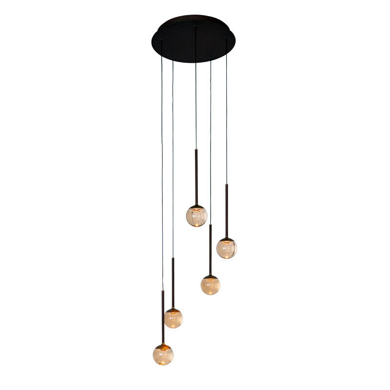 Image of Lucide Calina LED 5 Light Cluster Ceiling Pendant