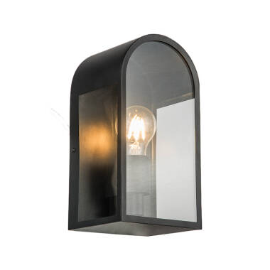 Image of Westport Rivet Half Lantern Outdoor Wall Light