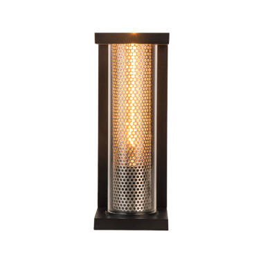 Image of Westport Arcora Half Lantern Outdoor Wall Light