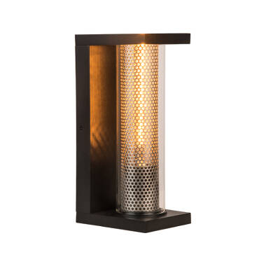 Image of Westport Arcora Half Lantern Outdoor Wall Light
