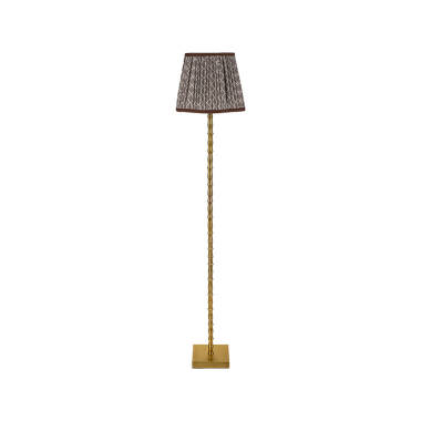 Image of Wisteria Sora House Faux Silk USB Rechargeable LED Floor Lamp