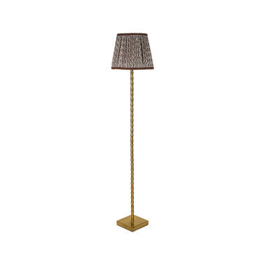 Image of Wisteria Sora House Faux Silk USB Rechargeable LED Floor Lamp