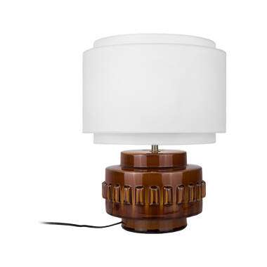 Image of Khudi & Khora Ceramic Ember Table Lamp