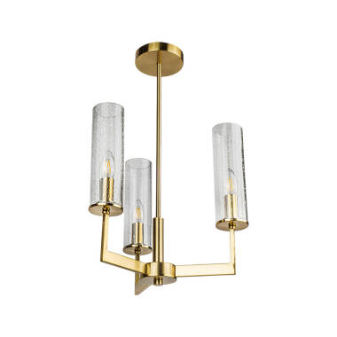 Image of Westport Hearth Halo 3 Arm Semi-Flush Ceiling Light