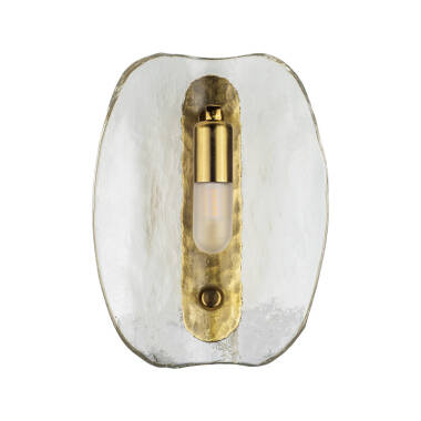 Image of Wisteria Velluto Bathroom Glass Wall Light