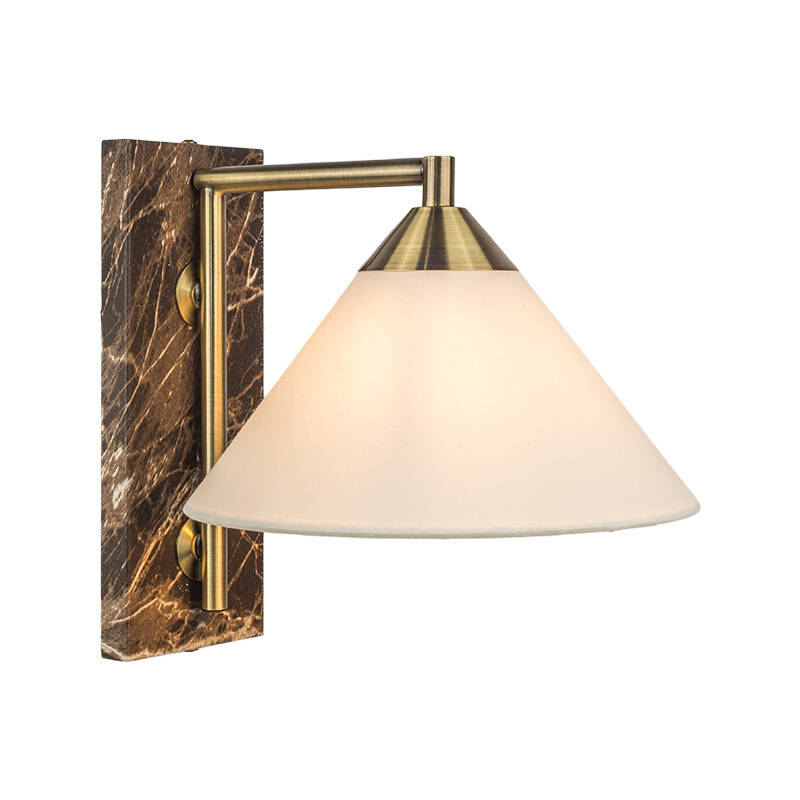 Image of Westport Studio Marble Effect Wall Light