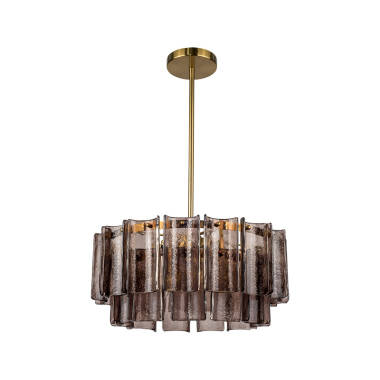 Image of Westport Velluto Smoked Glass Chandelier
