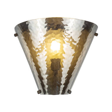Image of Westport Virelle Glass Wall Light