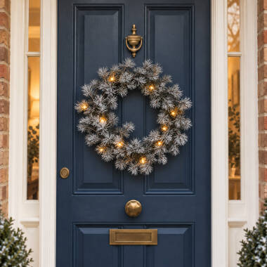 Sirius Alfi Battery Operated LED Outdoor Christmas Wreath