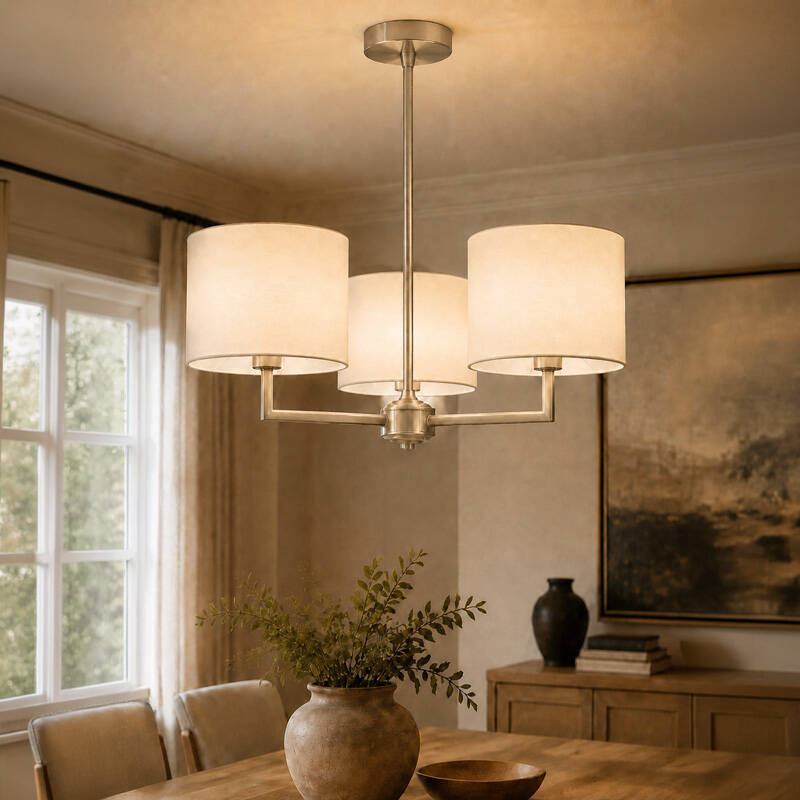 Image of Westport Studio 3 Arm Semi-Flush Ceiling Light