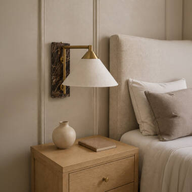 Westport Studio Marble Effect Wall Light