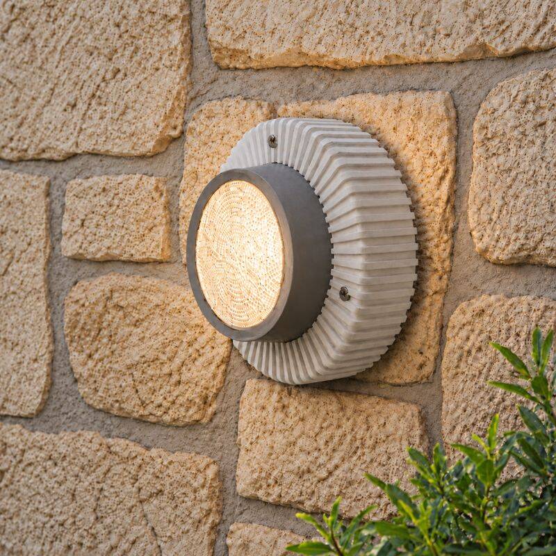 Image of Edit Coastal Dune Outdoor Flush Wall Light