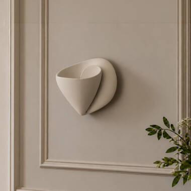Image of Khudi & Khora Artisan Ceramic LED Wall Light