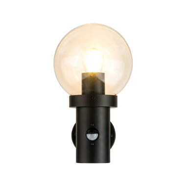 Image of Edit Fjord Outdoor Lantern Wall Light with PIR Sensor