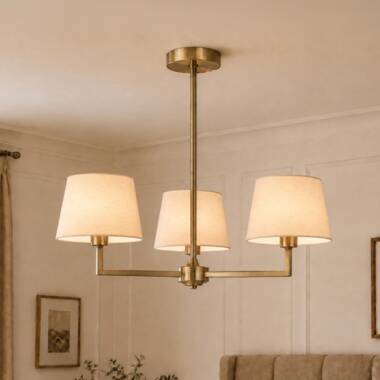 Westport Orelia 3 Arm Semi-Flush Ceiling Light