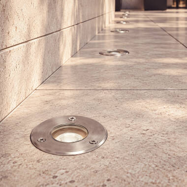 Image of 3W Warm White LED Recessed Ground Light IP67