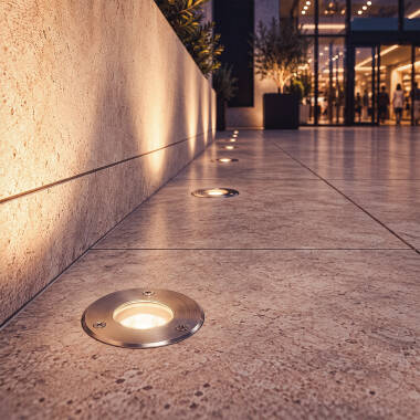 Image of 3W Warm White LED Recessed Ground Light IP67