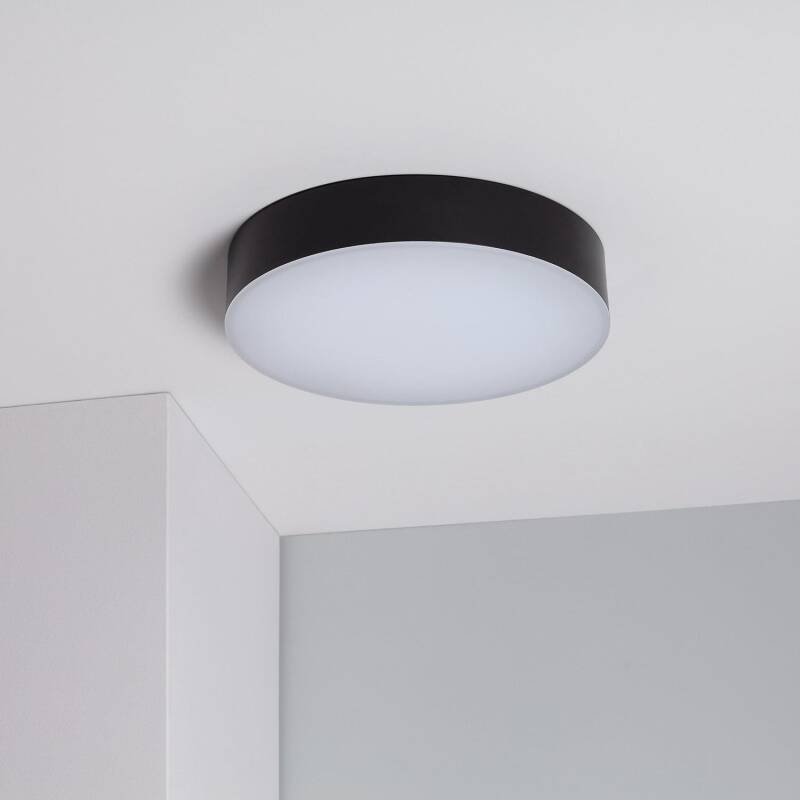 Image of Edit 21W Juno Round Outdoor LED Flush Light IP65 4000K