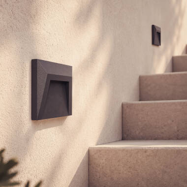 Image of Edit Clover Warm White LED Outdoor Wall Light