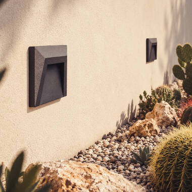 Image of Edit Clover Warm White LED Outdoor Wall Light