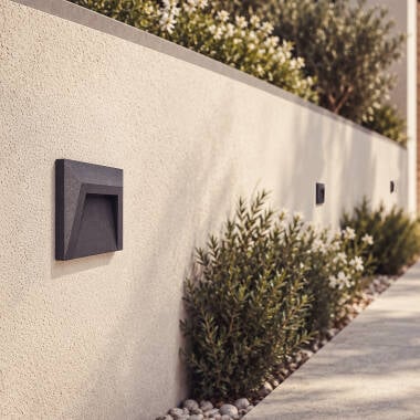 Edit Clover Warm White LED Outdoor Wall Light