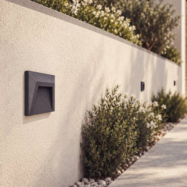 Image of Edit Clover Warm White LED Outdoor Wall Light