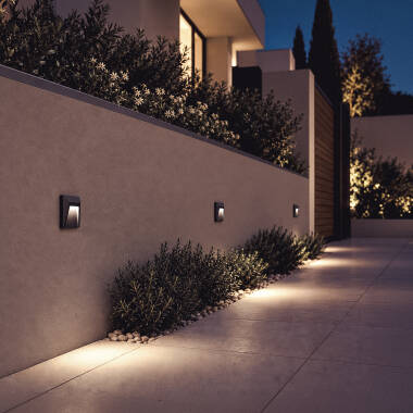 Image of Edit Clover Warm White LED Outdoor Wall Light