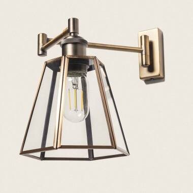 Image of Wisteria Dahlia Swing Arm Reading Light - Pack of 2