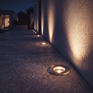 Image of Tiziano 1W Warm White LED Recessed Ground Light IP65